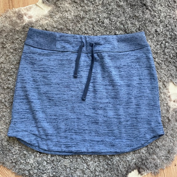 Athleta mini skirt size medium blue - Picture 1 of 11